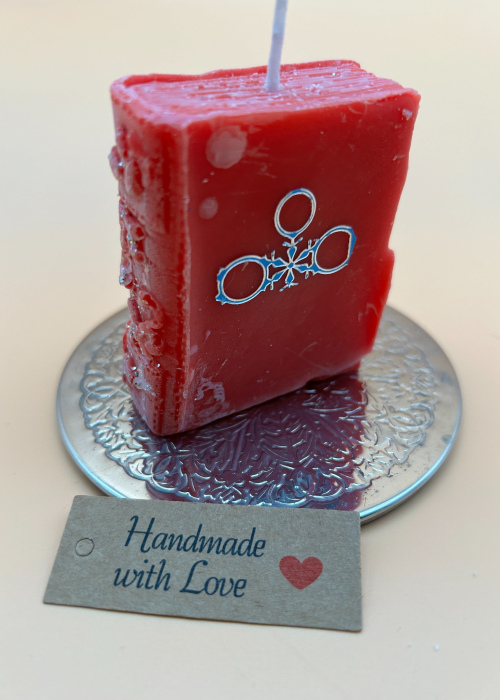 Kerze Rotes Buch